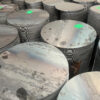Sheet round steel plate for cylinder production