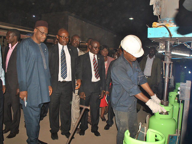 Partners visit the factory